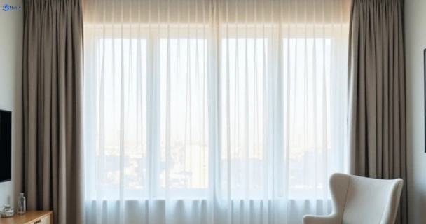 Restored vibrant drapes in bald-hills QLD after Matty Curtain Cleaning